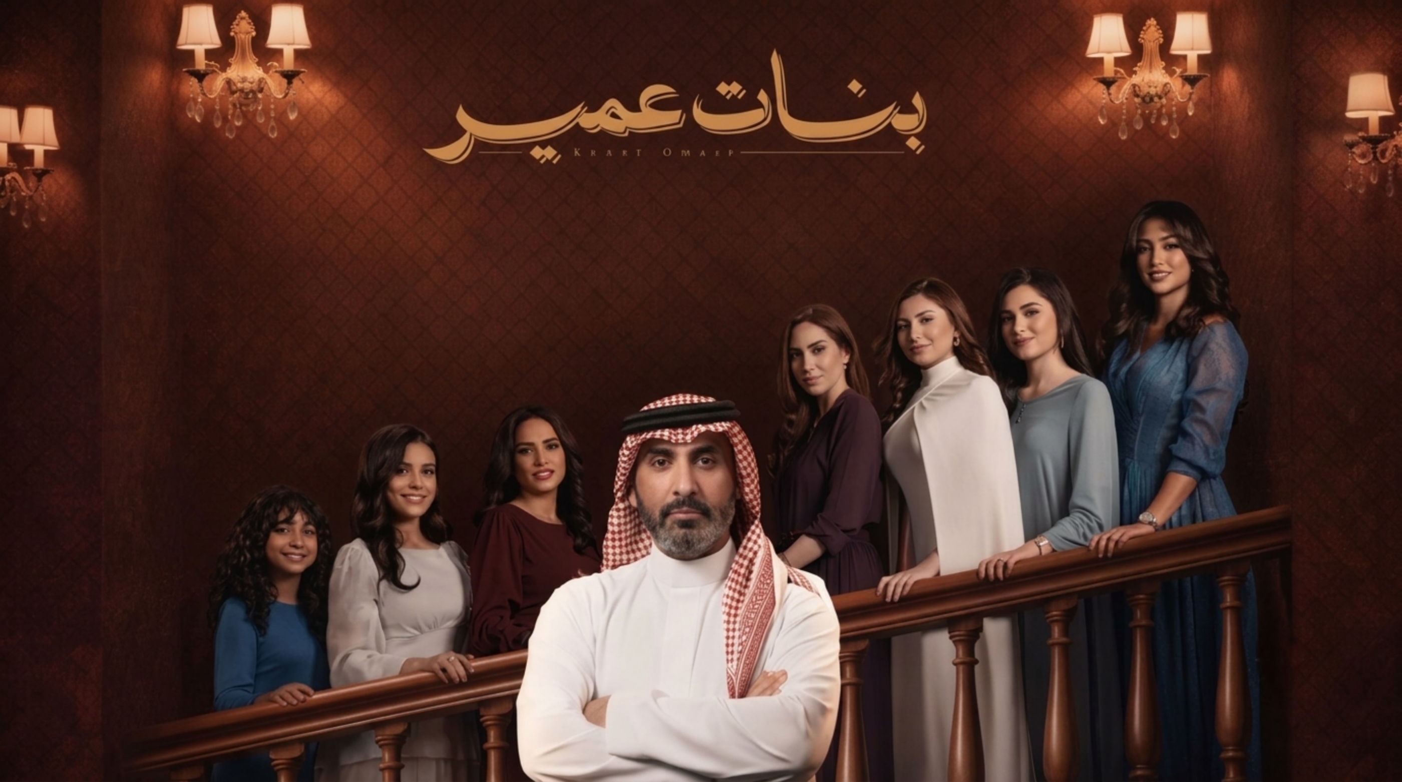 مسلسل بنات عمير الحلقة 4 الرابعة
